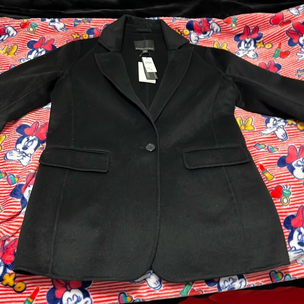 Banana republic black blazer size small